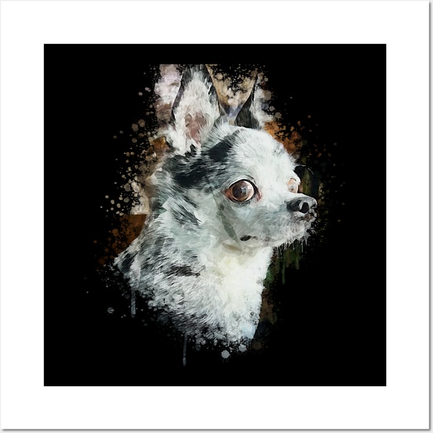 Chihuahua Wall Art by Ginstore